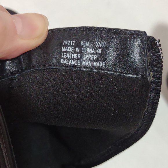 Clarks Black Leather Ankle Boots - Picture 9 of 10